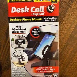 Phone mount for your desk/table/nightstand